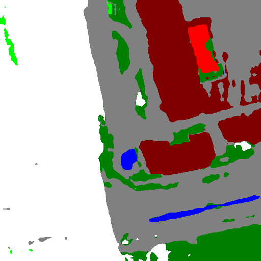 SCanNet predicted semantic map for timestamp 2.