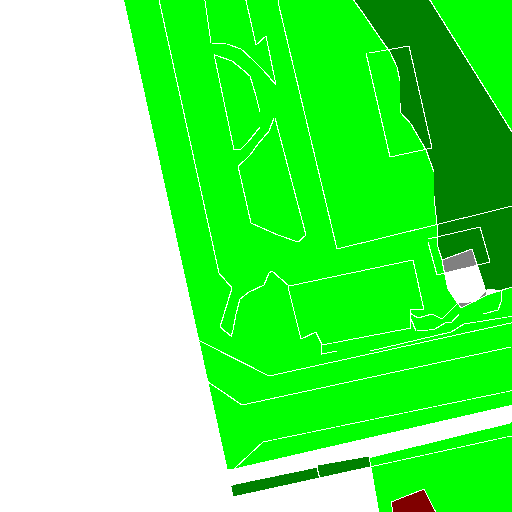 Ground-truth semantic map for timestamp 1.