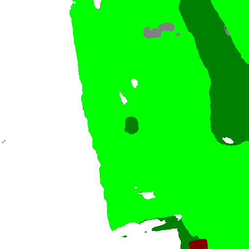 Mamba-FCS predicted semantic map for timestamp 1.