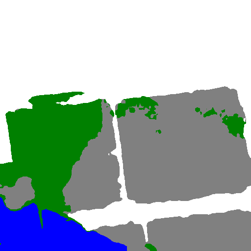 ChangeMamba predicted semantic map for timestamp 1 in example 02736.