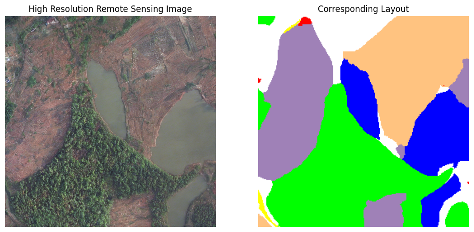 Generated synthetic result for a rural prompt with forest and barren ratio constraints.